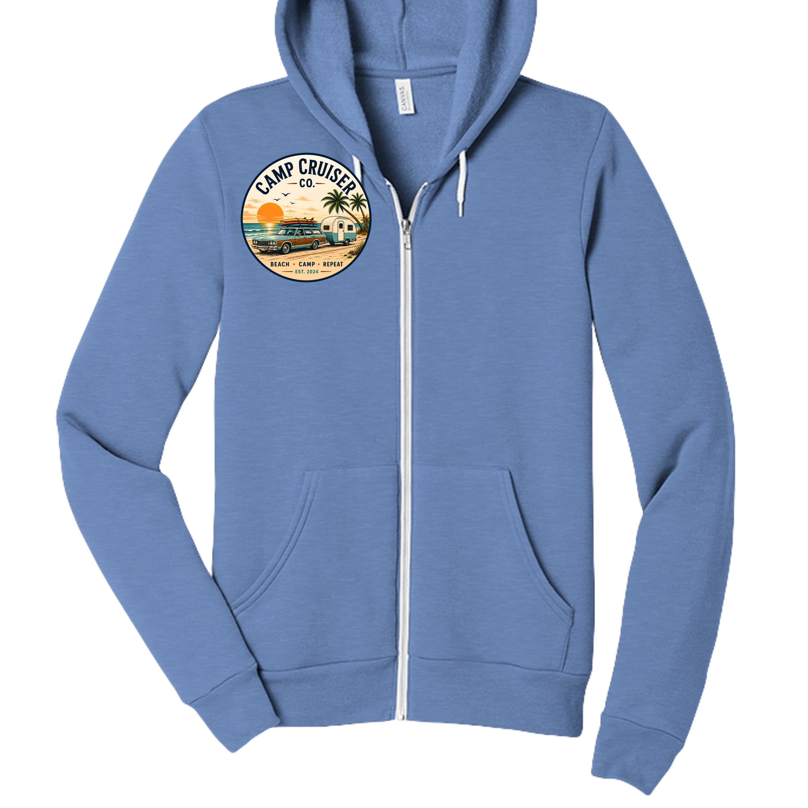Heather Columbia Blue - 3739 - FRONT