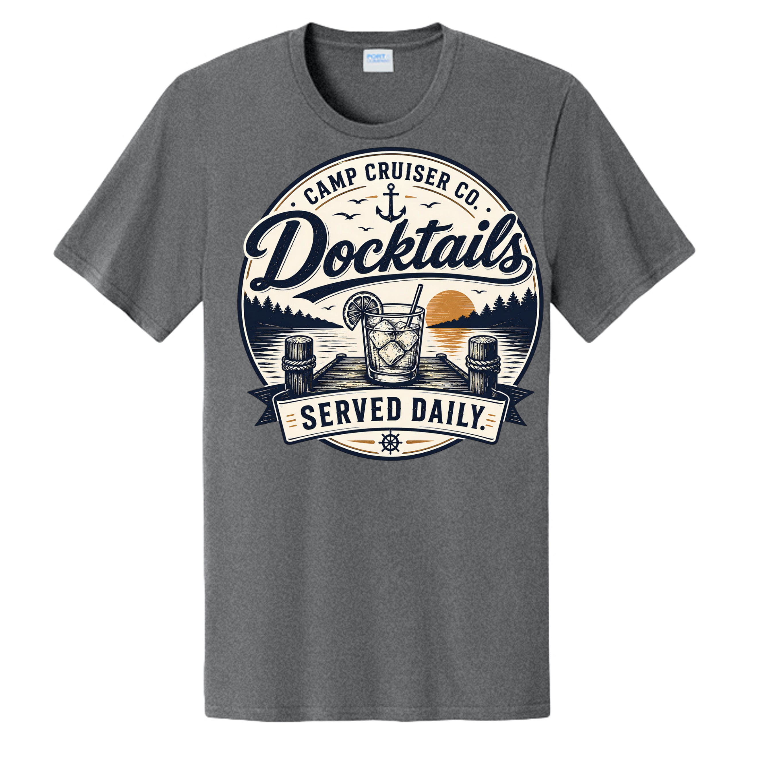 Graphite Heather - PC43 - FRONT