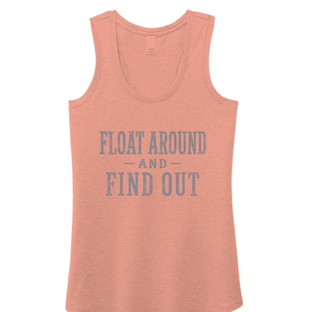 Heathered Dusty Peach - DM138L - FRONT